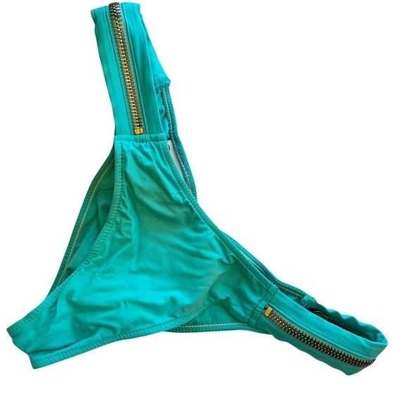 Beach Bunny Bikini Bottom With Zippers - Picture 1 of 7